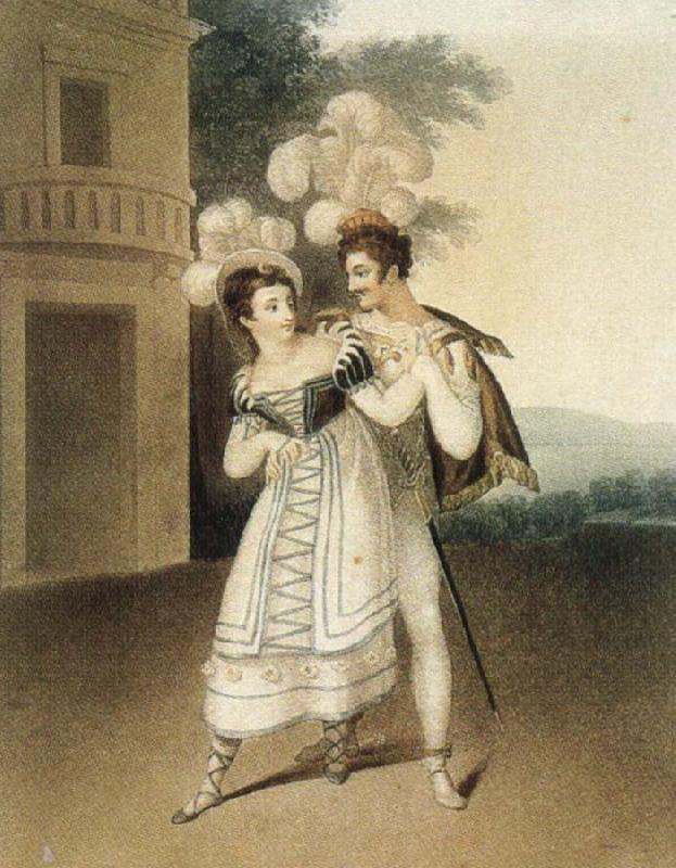 antonin dvorak a seduction scene from mozart s opera don giovanni oil painting picture